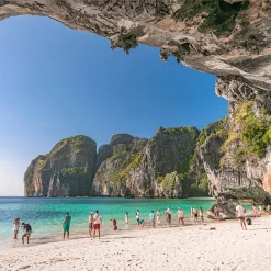 Alternative view of Phi Phi Island - Bamboo Tour