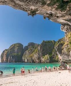 Alternative view of Phi Phi Island - Bamboo Tour