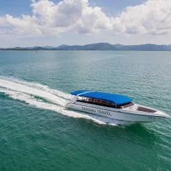 Alternative view of Speedboat- 3 Engine Boats