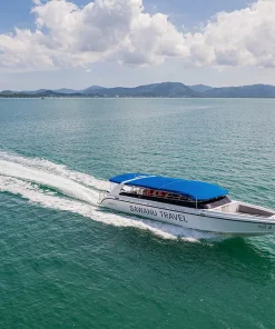 Alternative view of Speedboat- 3 Engine Boats