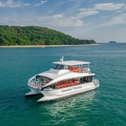 Alternative view of Catamaran 4-Engine Boats (2-Floors)
