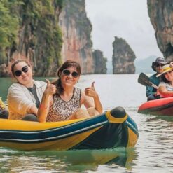 Alternative view of Jamesbond Island by Speed Catamaran
